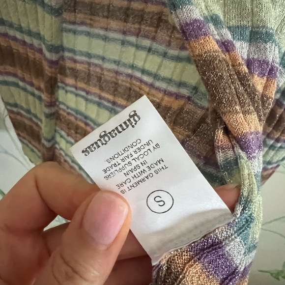 Gimaguas Ribbed Striped Cardigan - Picture 4 of 4